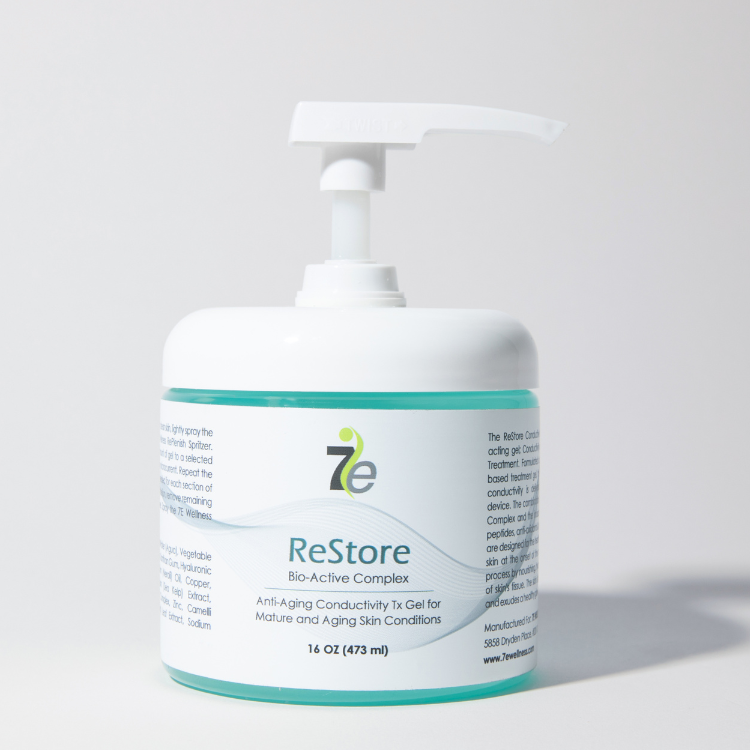 16oz skin ReStore Anti-aging Conductive Gel with Bio-Active – 7E