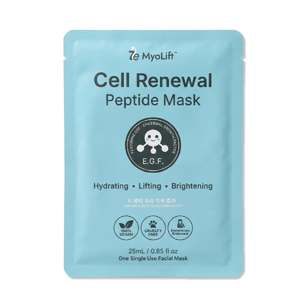 美容液 Cellune 7Day's Program Cell Renewal Peptide Mask – 7E Wellness