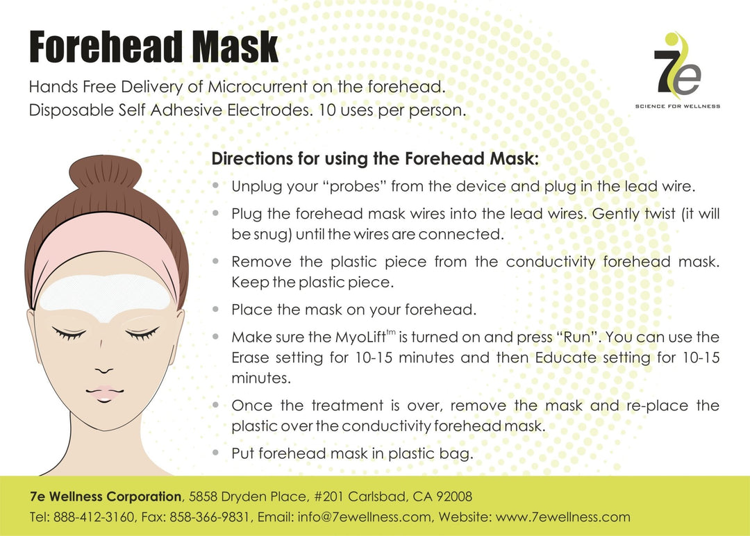 Conductive Forehead Mask - 7E Wellness