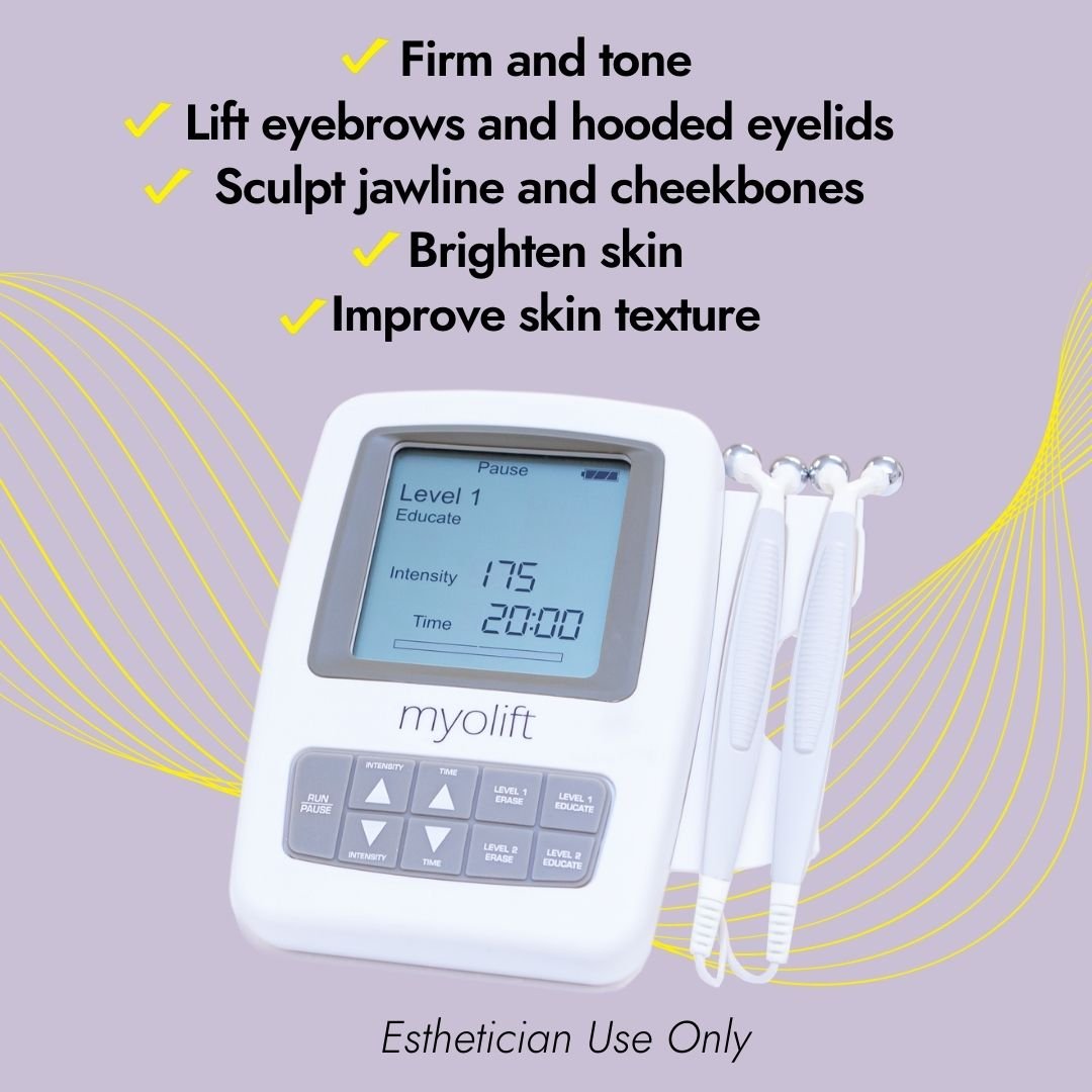 MyoLift Mini Spa Starter Kit Microcurrent Facial Device 7E Wellness