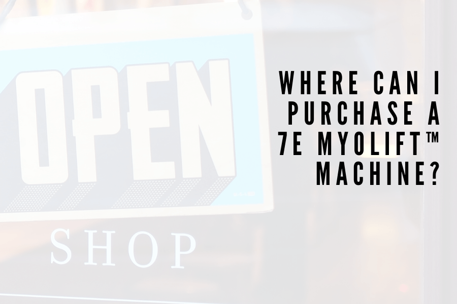 Where can I purchase 7E MyoLift™ Microcurrent Machine? - 7E Wellness