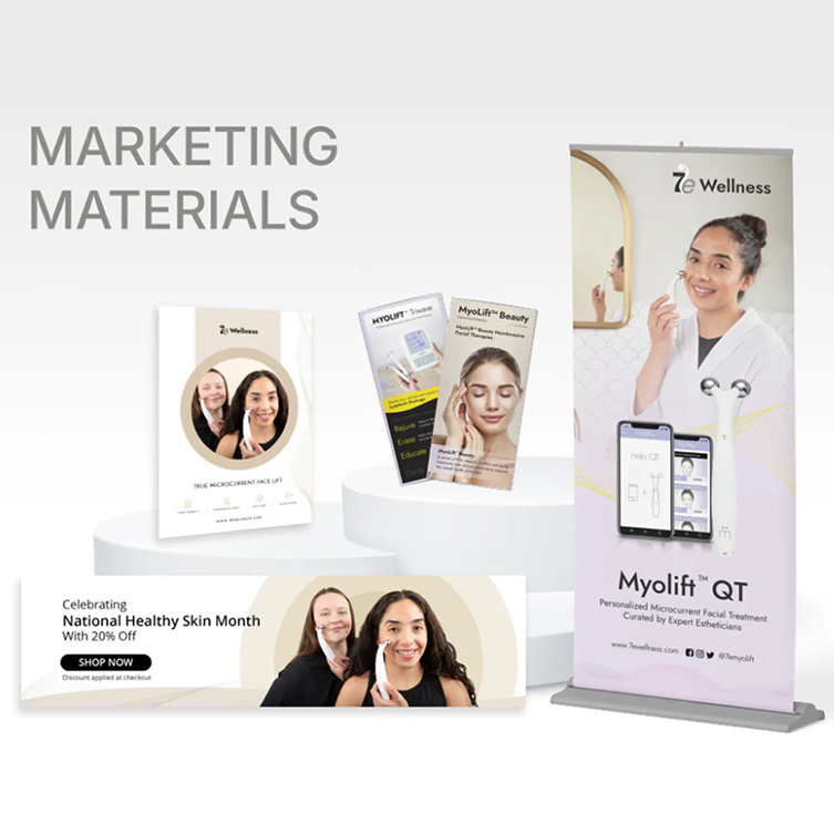 Mini Spa Starter Kit + Microcurrent Certification & Marketing Materials