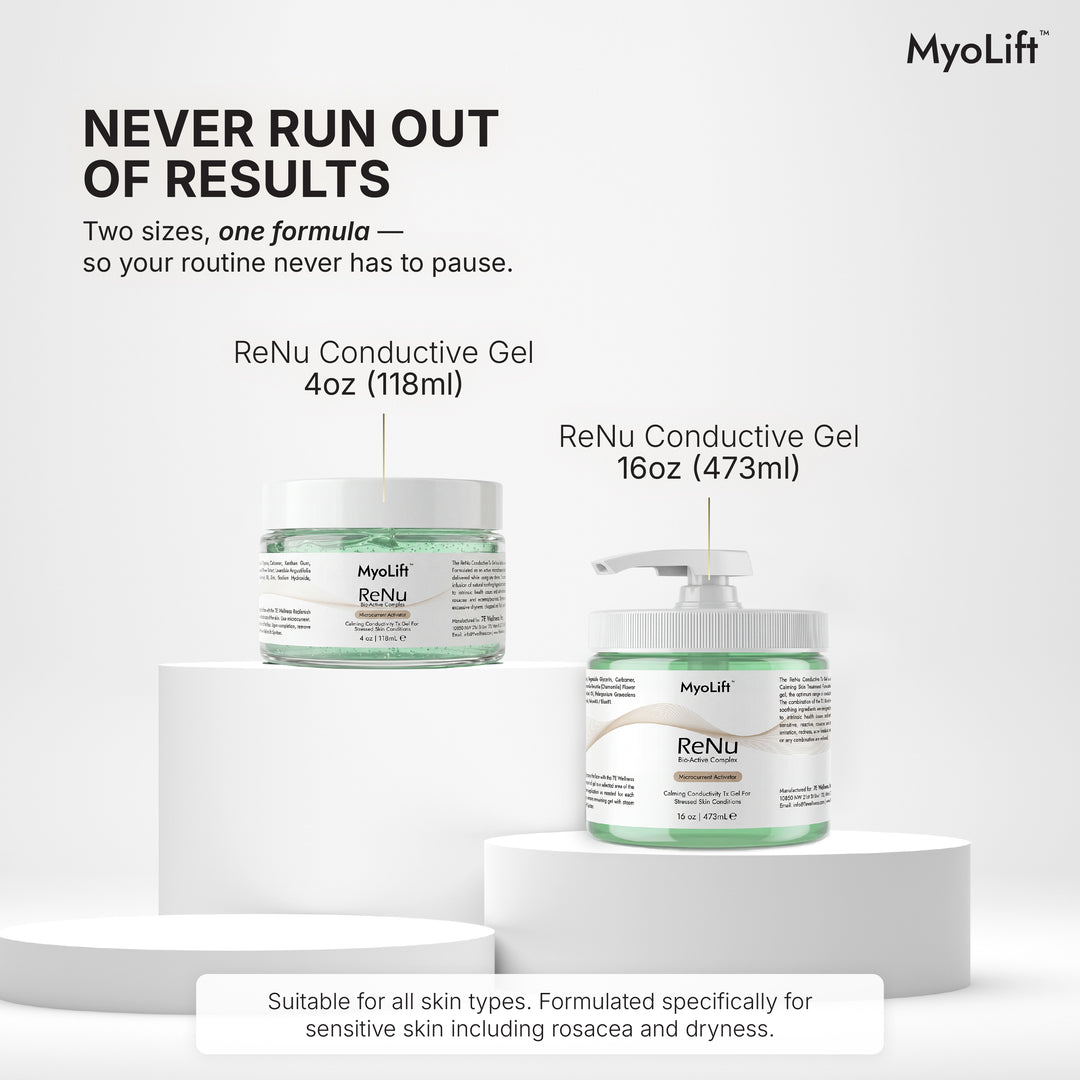 16oz ReNu Conductive Tx Gel For Stressed Skin with Bio-Active Complex