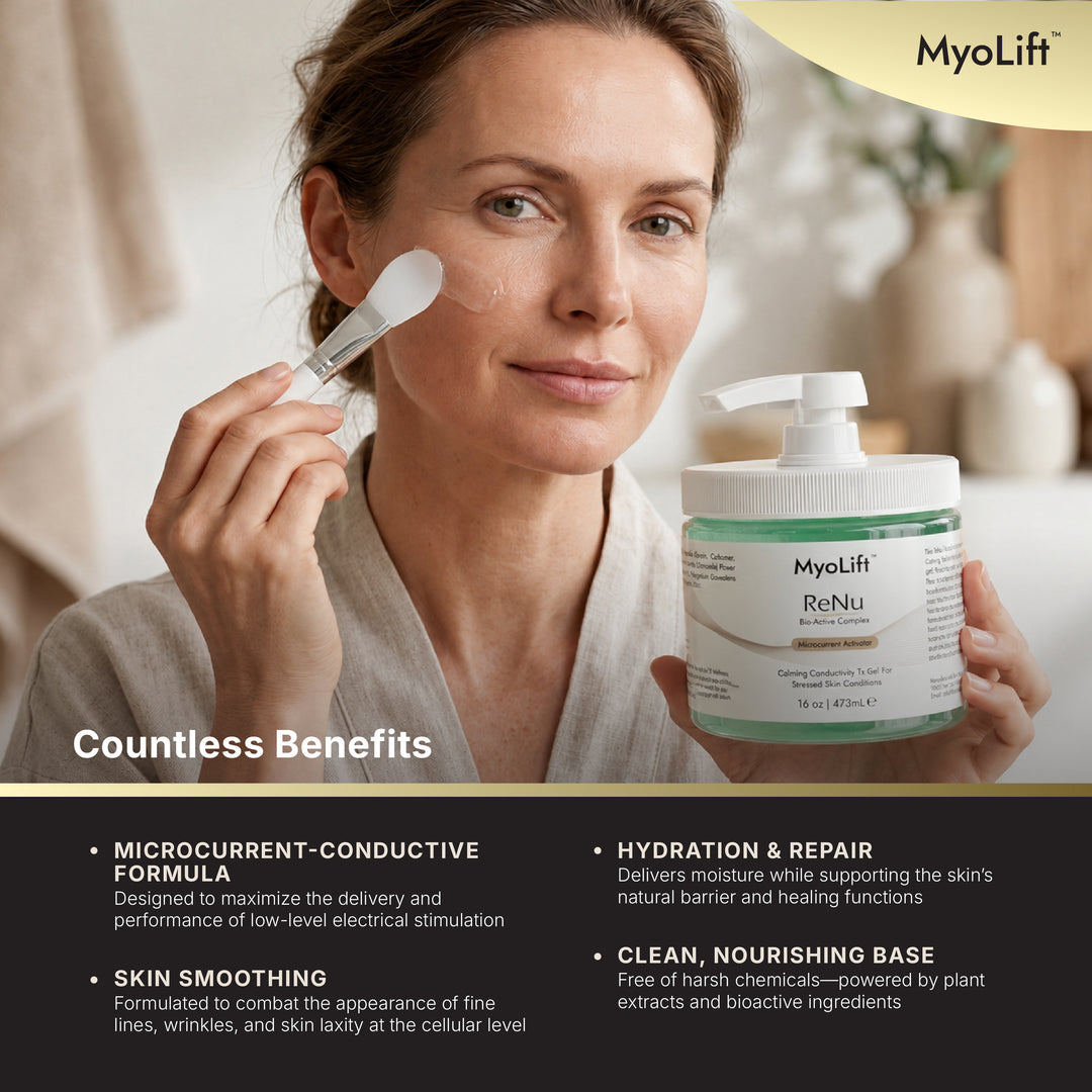 16oz ReNu Conductive Tx Gel For Stressed Skin with Bio-Active Complex