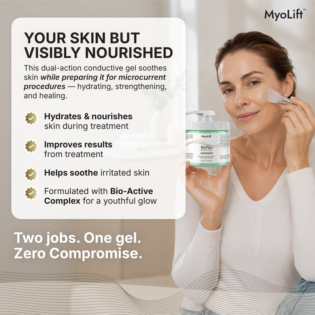 16oz ReNu Conductive Tx Gel For Stressed Skin with Bio-Active Complex