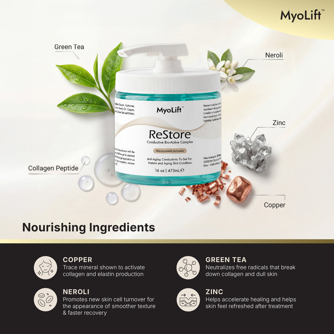 Restore 16 oz Gel Conductor for Skin Restoration