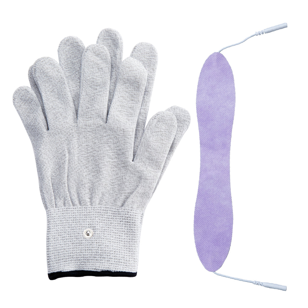 Conductive Eye & Lip Mask Set with Lead Wire Splitters | 7E Wellness