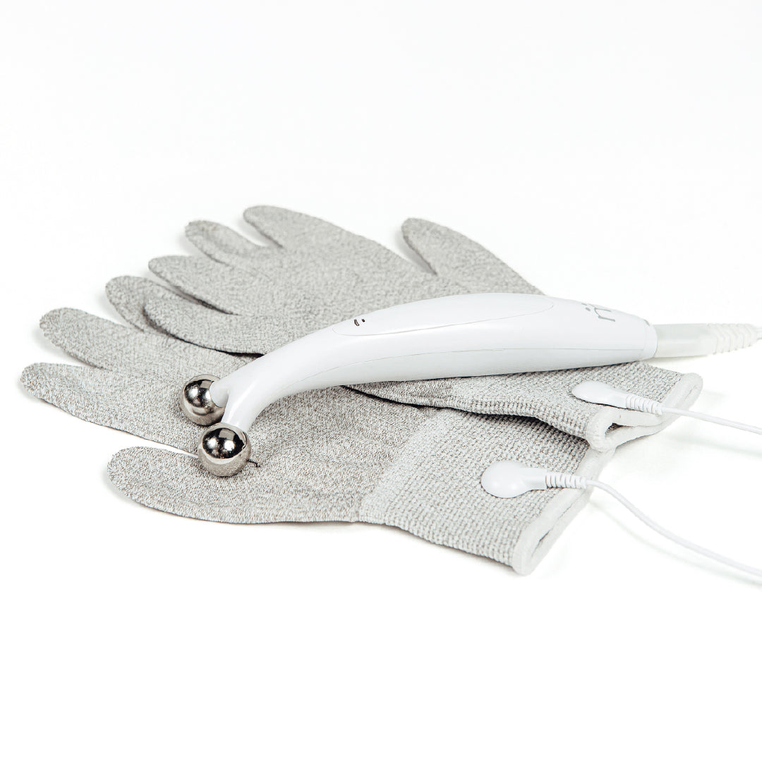 MyoLift Conductive Gloves with device