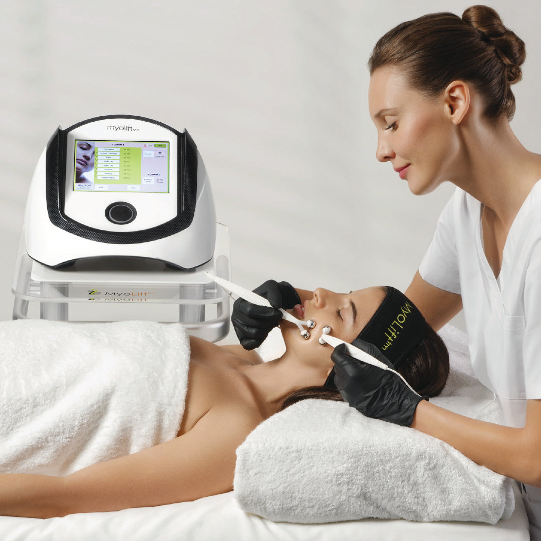 Myolift MD is a professional microcurrent machine for skincare