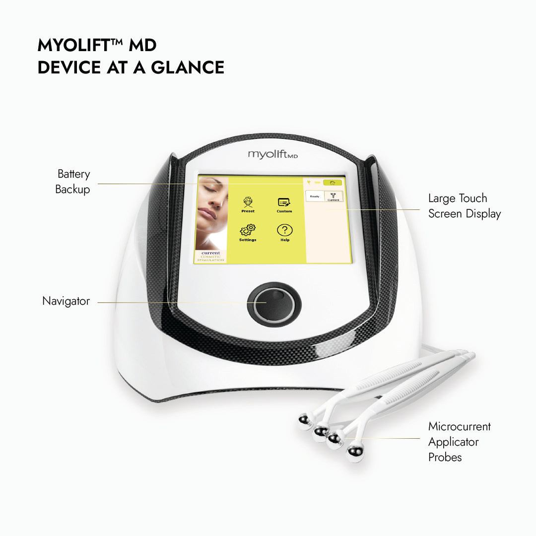 Myolift MD is a professional microcurrent machine for skincare