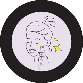Icon illustrating the benefit of enhancing skin texture with MyoLift microcurrent facial treatments.