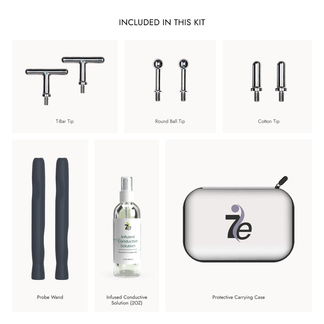 Microcurrent Applicator Wand & Tips Spa Kit | MyoLift – 7E Wellness