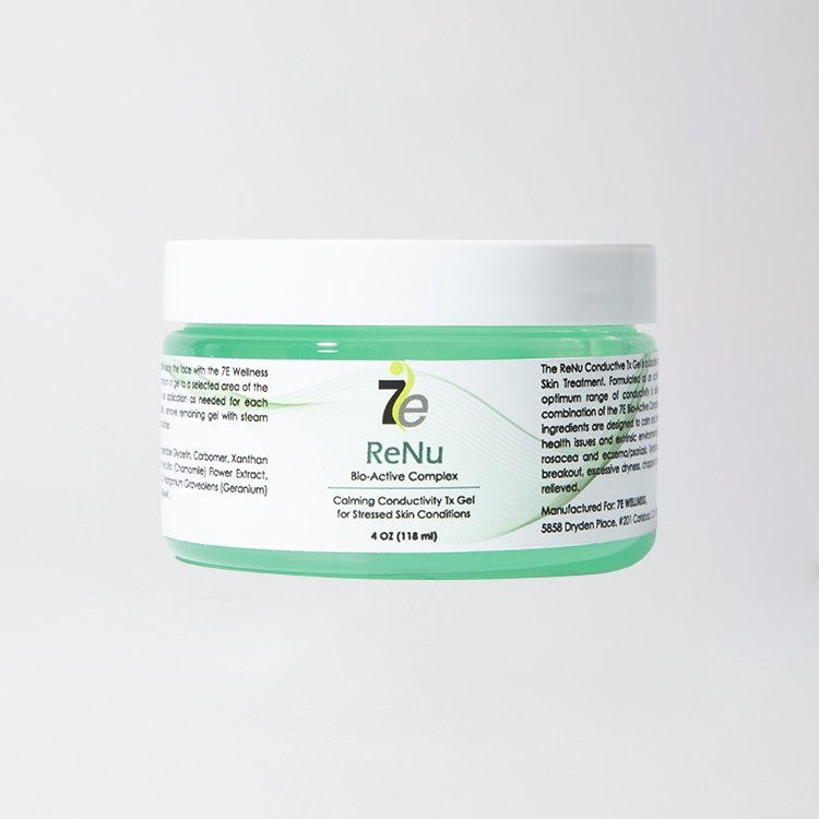 4oz ReNu Conductive Tx Gel For Dry Skin with Bio-Active Complex - 7E Wellness