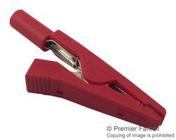 Alligator Clip, 7 mm, 10 A, Red Color For Facial Mask - 7E Wellness