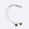 Button Snap Wire White For Gloves ( Replacement )