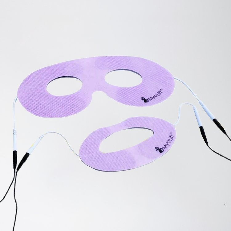 Conductive Mask Bundle Eye Mask Lip Mask with Lead Wire Splitters - 7E Wellness