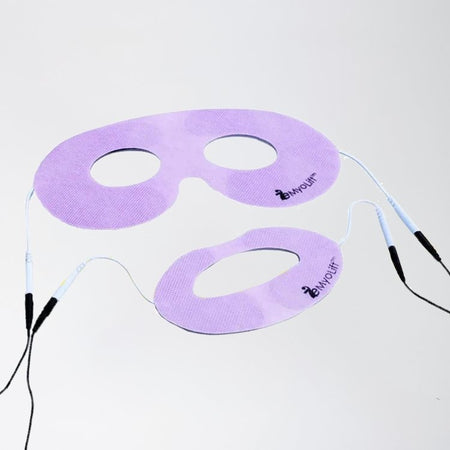 Conductive Eye & Lip Mask Set with Lead Wire Splitters | 7E Wellness