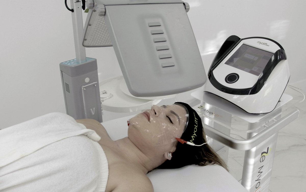 Myolift MD is a professional microcurrent machine for skincare