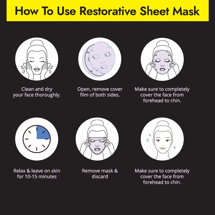 Restorative Sheet Mask (Pack of 2) - 7E Wellness